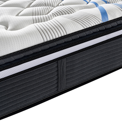 Taille personnalisée Matelas en tissu tricoté Matelas à ressort en poche en gros Prix bon marché