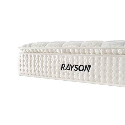 matelas pour lit d'hôtel 6 étoiles avec mousse à mémoire de gel et latex Matelas de compression en coton