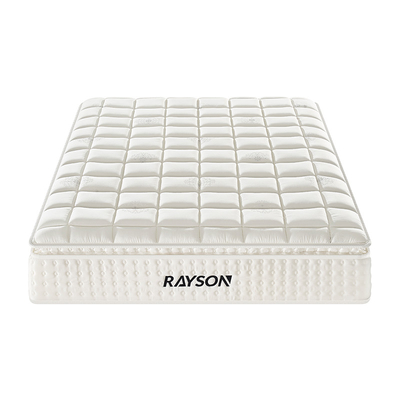 matelas pour lit d'hôtel 6 étoiles avec mousse à mémoire de gel et latex Matelas de compression en coton