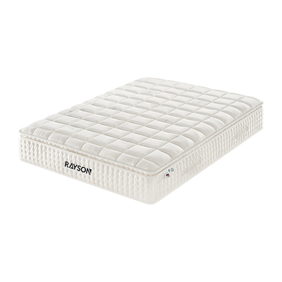 matelas pour lit d'hôtel 6 étoiles avec mousse à mémoire de gel et latex Matelas de compression en coton