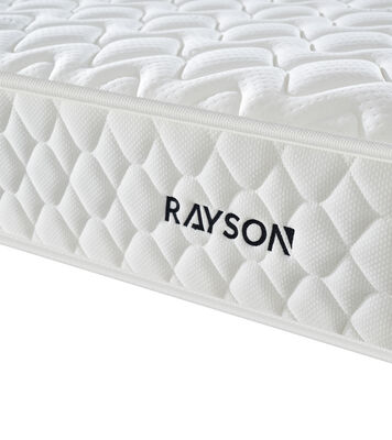 Matraque à ressort de poche de qualité hôtelière 3 étoiles Tissu haut blanc, anti-trouble, support ergonomique, personnalisable pour les projets hôteliers en vrac